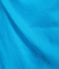 Antonio Melani Madison Linen Square Neck Sleeveless Ruched Waist Faux Wrap Sheath Maxi Dress