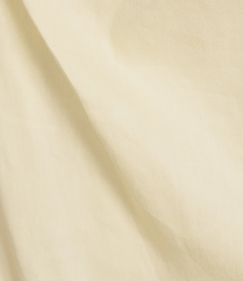 Antonio Melani Madison Linen Square Neck Sleeveless Ruched Waist Faux Wrap Sheath Maxi Dress