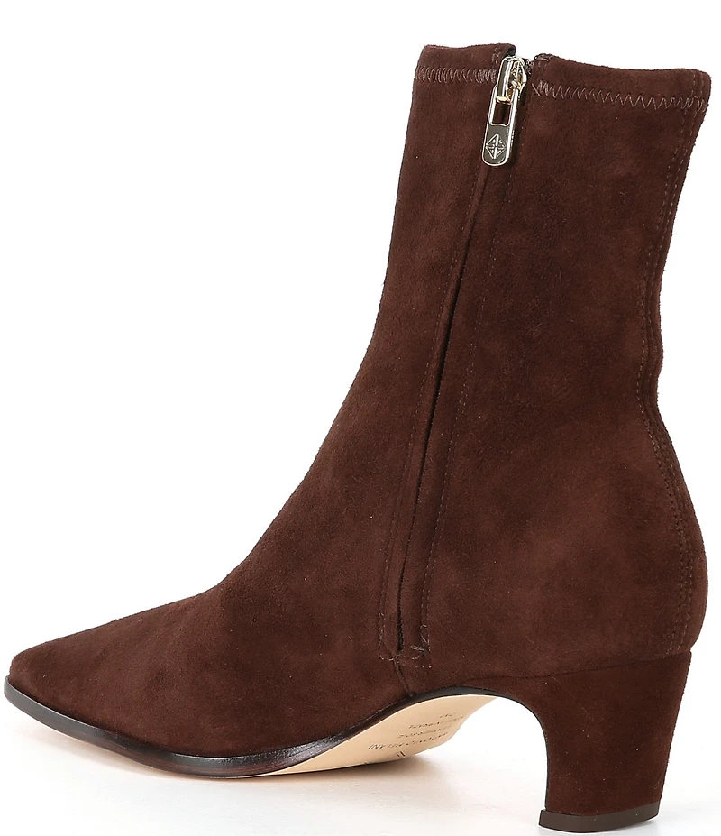 Antonio Melani Mae Stretch Suede Dress Booties