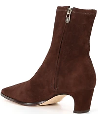 Antonio Melani Mae Stretch Suede Dress Booties