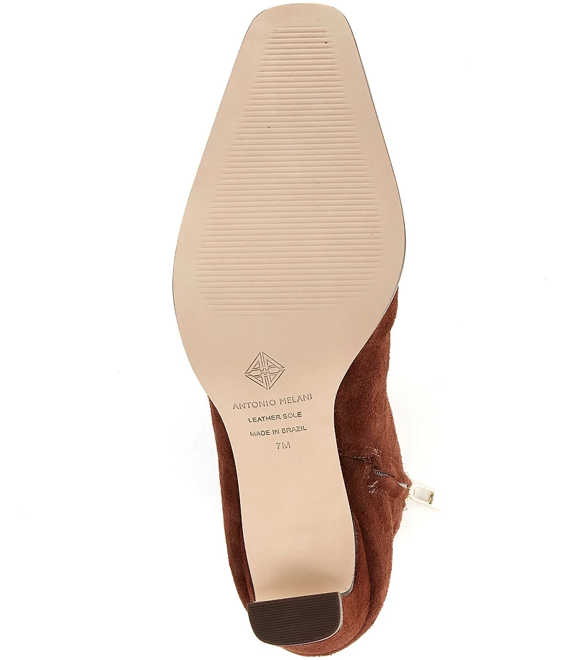Antonio Melani Mae Stretch Suede Dress Booties