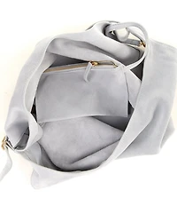 Antonio Melani Marta Suede Hobo Bag