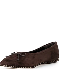 Antonio Melani Mason Suede Ball Chain Flats