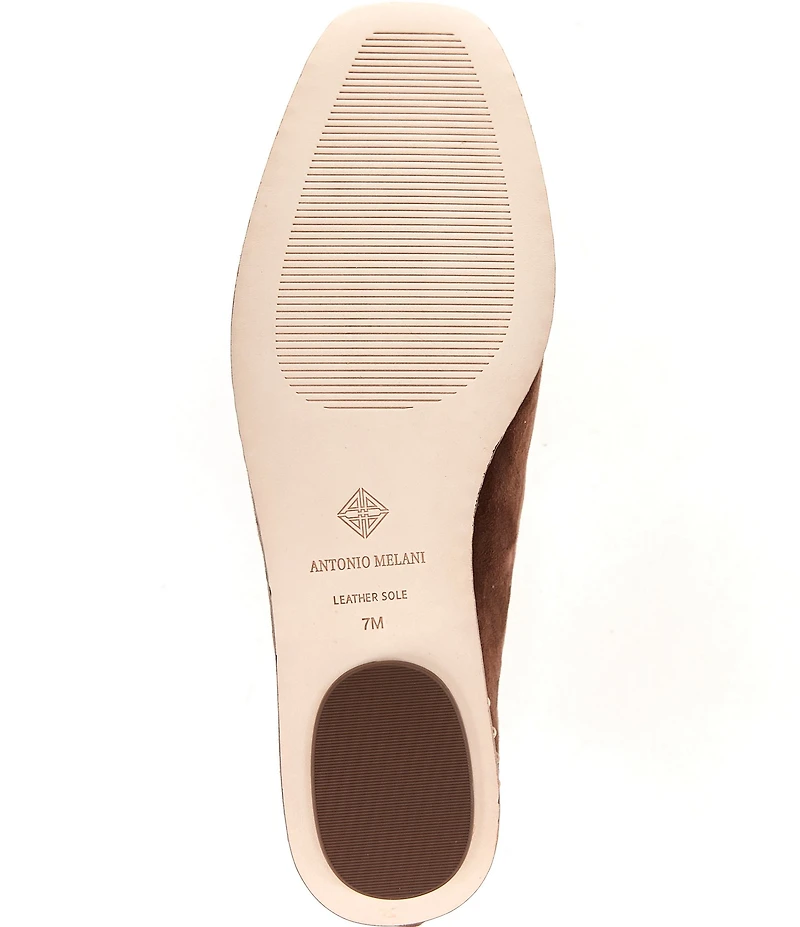 Antonio Melani Mason Suede Ball Chain Flats