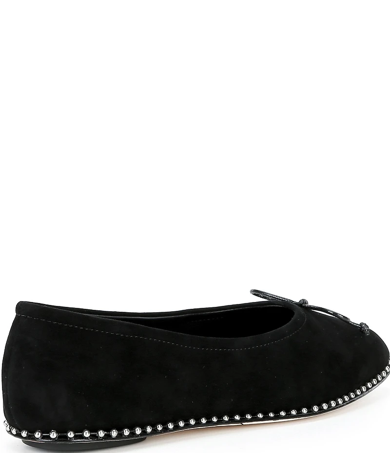 Antonio Melani Mason Suede Ball Chain Flats