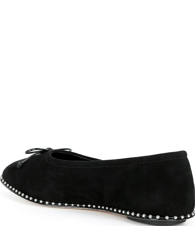 Antonio Melani Mason Suede Ball Chain Flats
