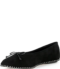 Antonio Melani Mason Suede Ball Chain Flats