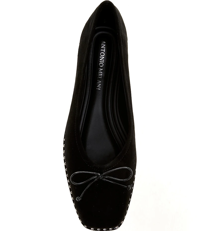 Antonio Melani Mason Suede Ball Chain Flats
