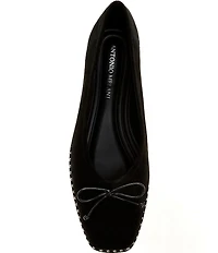 Antonio Melani Mason Suede Ball Chain Flats