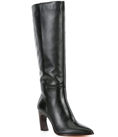 Antonio Melani Mateo Leather Tall Dress Boots