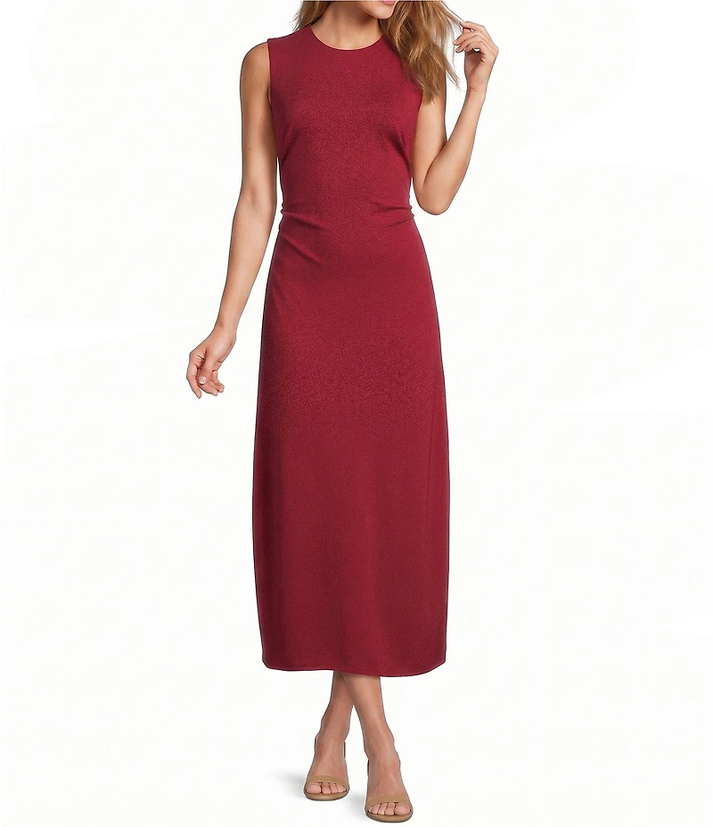 Antonio Melani Matilda Ponte Jewel Neck Sleeveless Dress