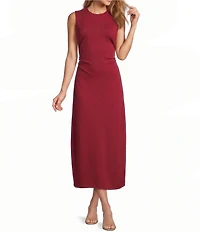 Antonio Melani Matilda Ponte Jewel Neck Sleeveless Dress