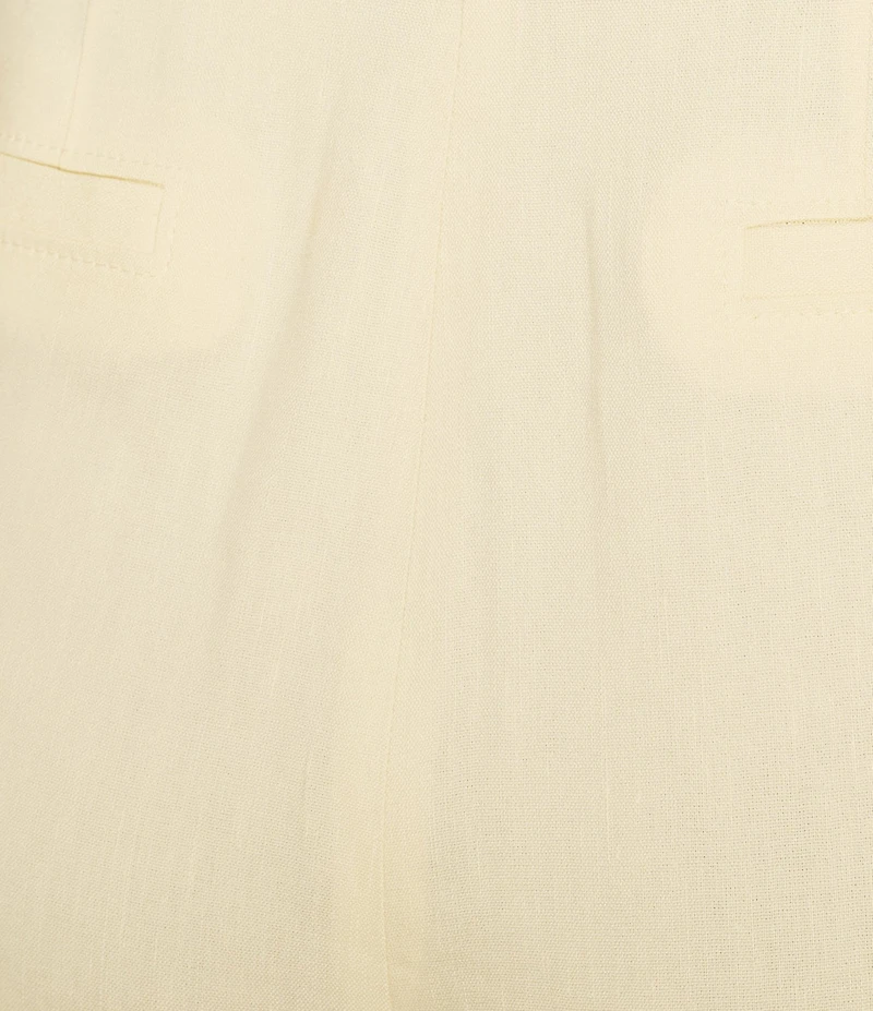 Antonio Melani Melinda Linen Flat Front Straight Pants