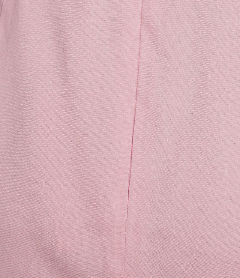 Antonio Melani Mimi Linen Blend High-Rise A-Line Coordinating Mini Skirt