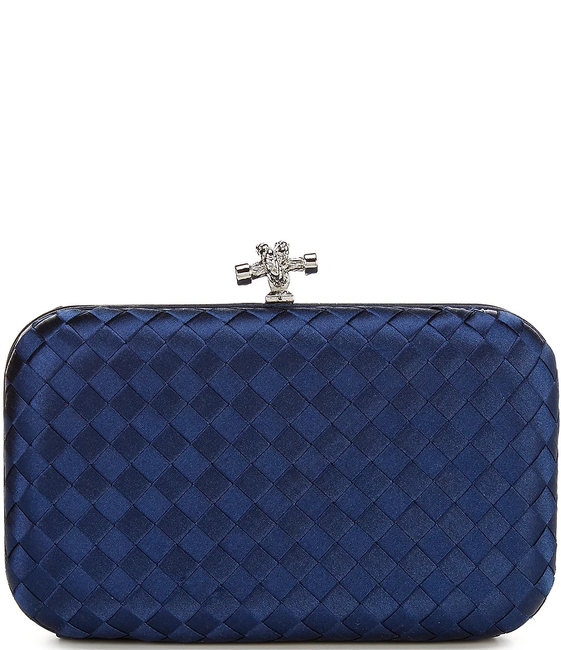 Antonio Melani Mini Weave Minaudiere Clutch