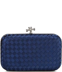 Antonio Melani Mini Weave Minaudiere Clutch