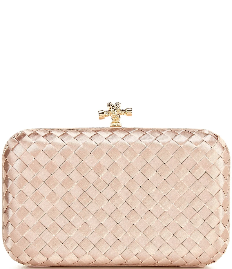 Antonio Melani Mini Weave Minaudiere Clutch