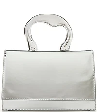 Antonio Melani Molten Mirrored Top Handle Bag