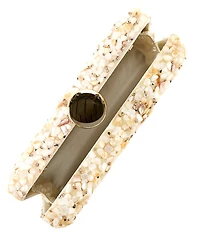 Antonio Melani Mosaic Sprinkle Stone Minaudiere Clutch