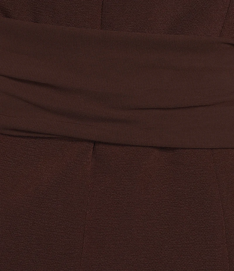 Antonio Melani Myra Chiffon Strapless Sleeveless Dress