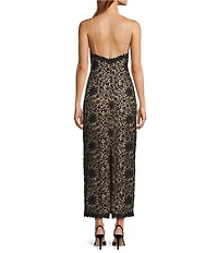 Antonio Melani Nancy Lace Square Neck Sleeveless Dress
