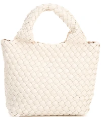 Antonio Melani Neoprene Woven Mini Tote Bag
