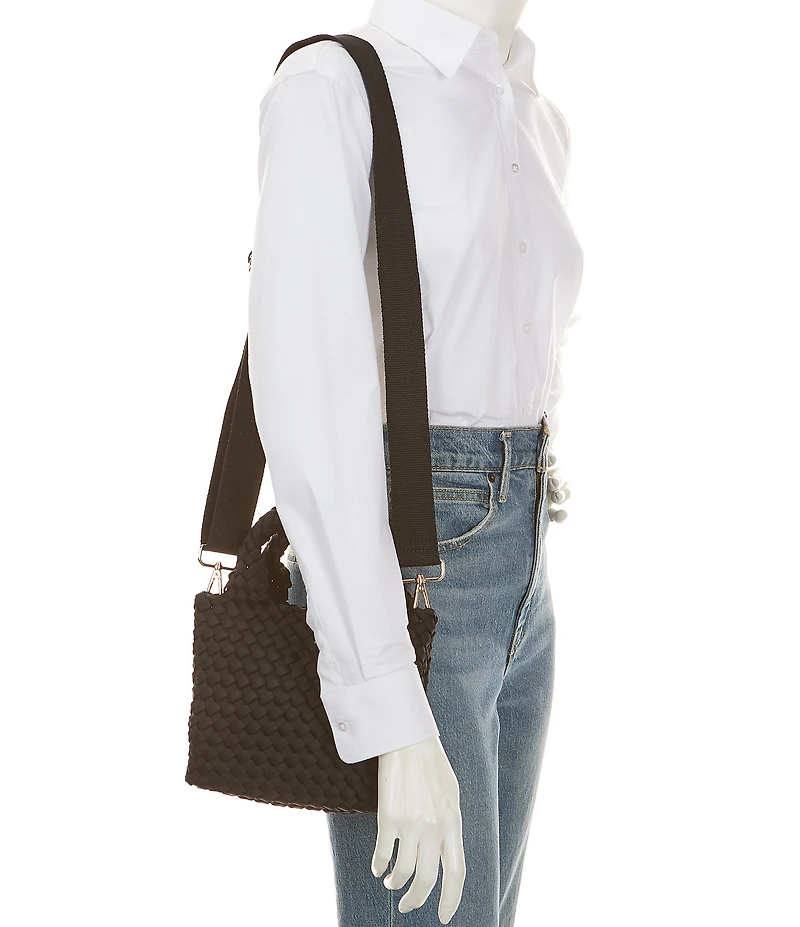 Antonio Melani Neoprene Woven Mini Tote Bag