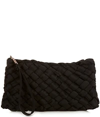 Antonio Melani Neoprene Puffy Woven Convertible Bag