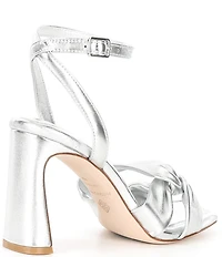 Antonio Melani Nikki Leather Twisted Dress Sandals