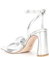Antonio Melani Nikki Leather Twisted Dress Sandals