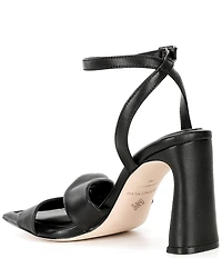Antonio Melani Nikki Leather Twisted Dress Sandals