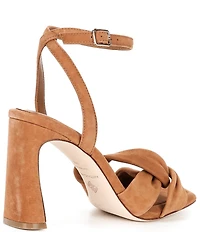 Antonio Melani Nikki Suede Twisted Dress Sandals