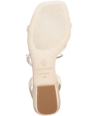 Antonio Melani Nova Leather Ornamented Strappy Flat Sandals