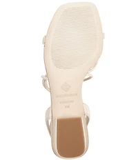 Antonio Melani Nova Leather Ornamented Strappy Flat Sandals