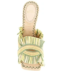 Antonio Melani Ollie Fringe Raffia Mules