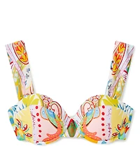Antonio Melani Paisley Underwire Bralette Swim Top