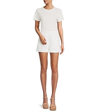 Antonio Melani Pamela Short Sleeve Knit Cotton Tee shirt