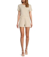 Antonio Melani Pamela Short Sleeve Knit Cotton Tee shirt