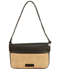 Antonio Melani Paolo Straw Shoulder Bag