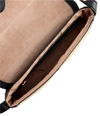 Antonio Melani Paolo Straw Shoulder Bag