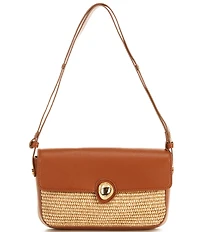 Antonio Melani Paolo Straw Shoulder Bag