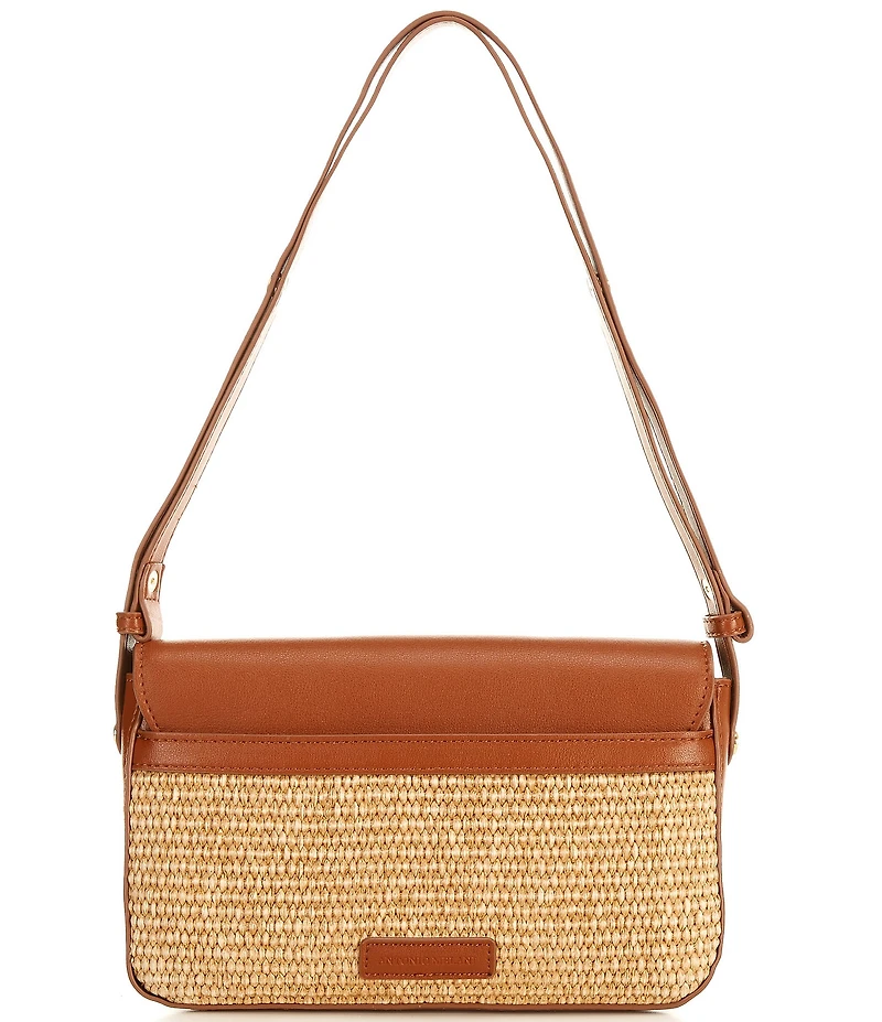 Antonio Melani Paolo Straw Shoulder Bag
