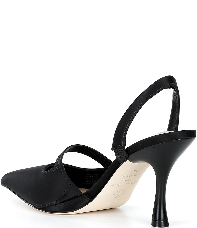 Antonio Melani Pomona Satin Bow Slingback Pumps