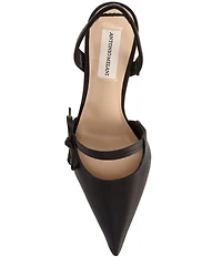 Antonio Melani Pomona Satin Bow Slingback Pumps