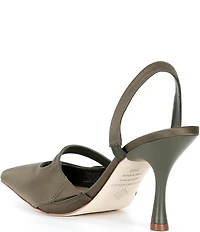 Antonio Melani Pomona Satin Bow Slingback Pumps