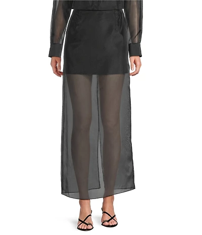 Antonio Melani Priscilla Coordinating Organza Midi Skirt
