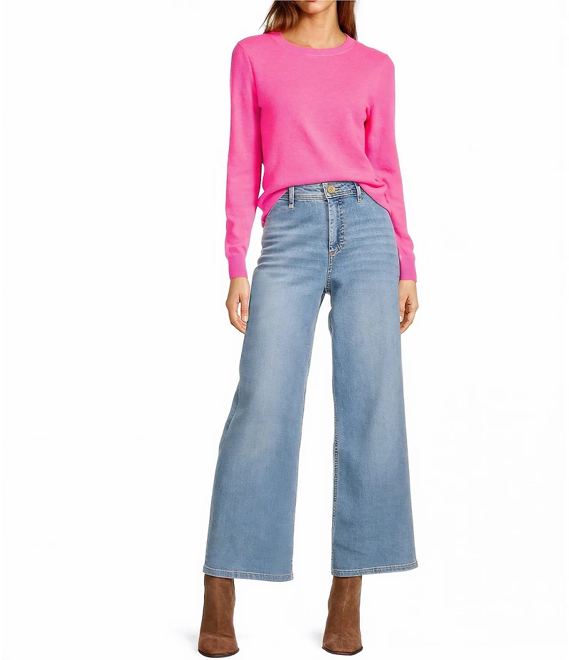 Antonio Melani Raleigh Denim High Rise Wide Leg Jeans
