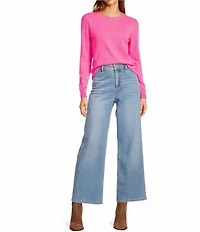 Antonio Melani Raleigh Denim High Rise Wide Leg Jeans