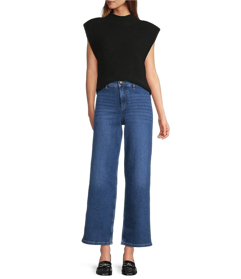 Antonio Melani Raleigh High Rise Wide Leg Jeans