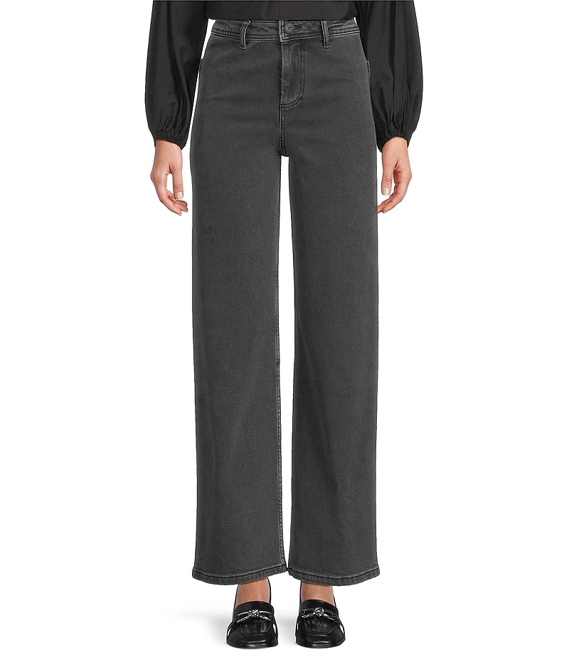 Antonio Melani Raleigh Stretch Denim High Rise Straight Leg Jeans